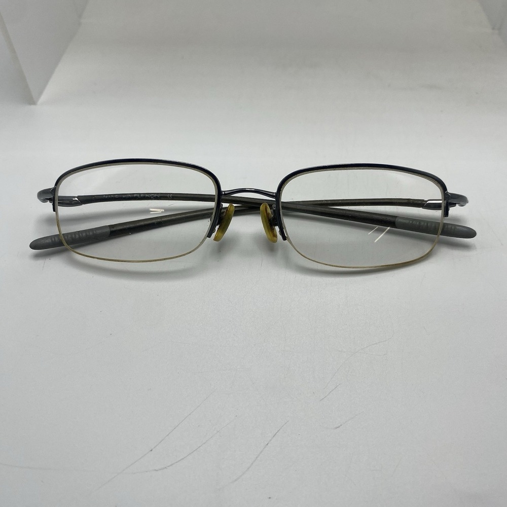 Nike Eyeglasses FRAMES ONLY 4084 Brown 346 Semi Rimless